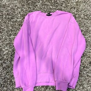 Forever 21 Lavender Sweatshirt